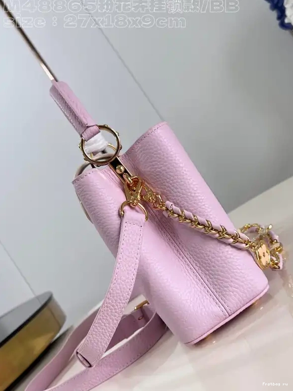 First bag ru CAPUCINES BB-27*18*9CM VUITTON LOUIS 0525